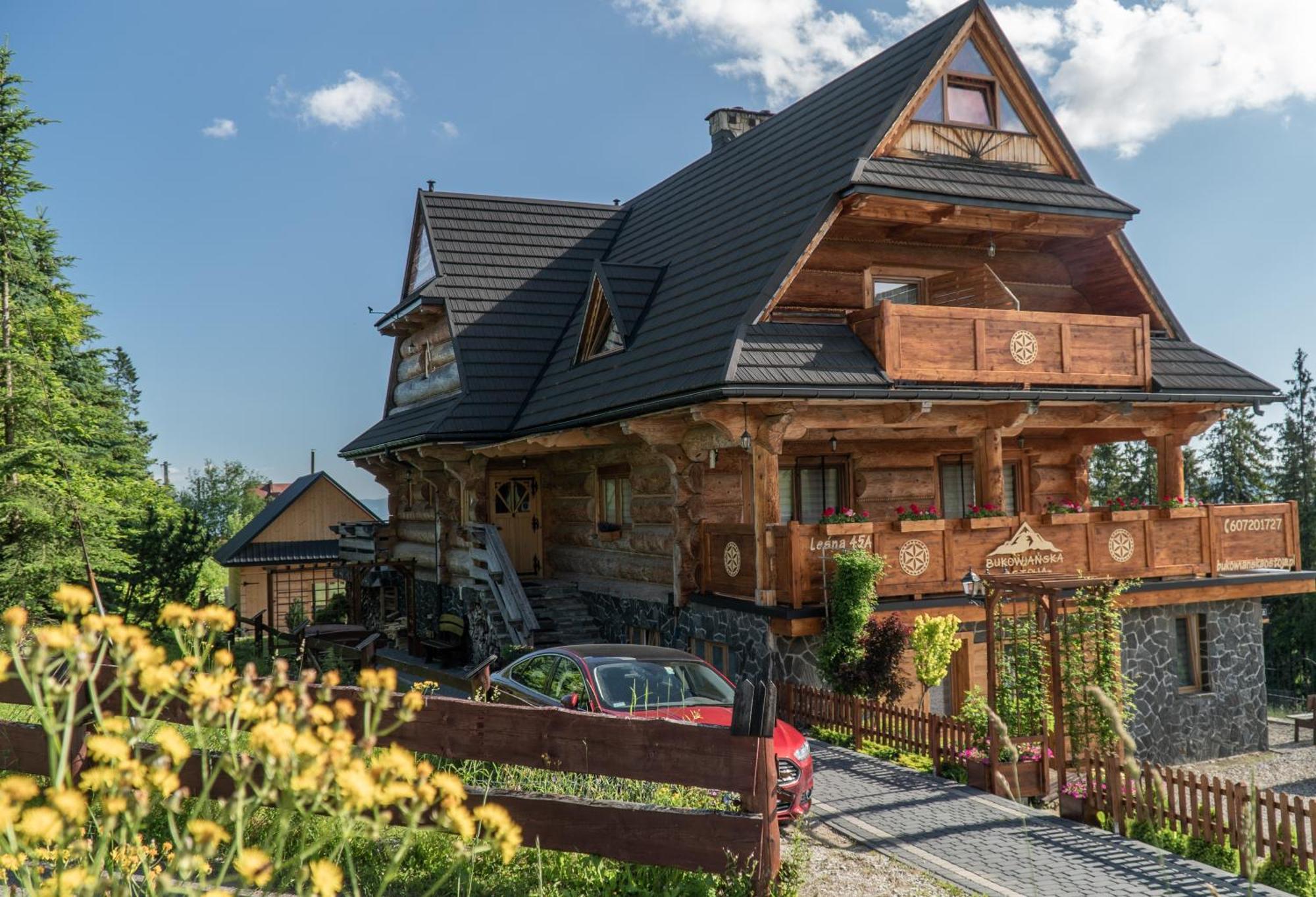 Bukowianska Ostoja - Sauna, Jacuzzi I Balia W Ofercie Буковина Татжанска Екстериор снимка